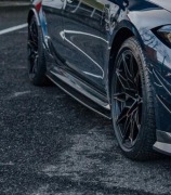 DOKLADKI DO PROGOW BOCZNYCH BMW G80 M3 CARBON FIBER