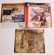 Okładka + instrukcja Uncharted 3 Essentials PS3 – oryginał