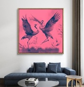 Autor.oryg.plakat"It is all for you" motyw. sztuką japon. i piosenką