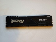 Kingston Fury Beast DDR4 16GB (2x8GB) 3600MHz CL17 RAM – używany