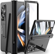 Etui do Samsung Galaxy Z Fold 4 z rysikiem stojakiem czarny