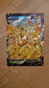 Karta pokemon jumbo dużo pikachu