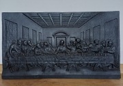 Płaskorzeżba Ostatniej wieczerzy Chrystusa.