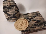 Komplet czapka komin Moro Ocieplany Męski 