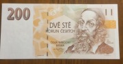 200 koron 1998 Czechy