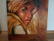 obraz na płótnie Murzynka