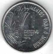 Brazylia 1 centavo 1975 FAO Trzcina cukrowa 17 mm 