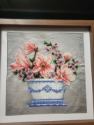 Obraz  ręczniehaftowany koralikami 