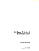 Katalog części Case 580 SR 2