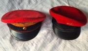 Czapki kolejarskie niemieckie