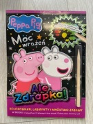Ale zdrapka świnka Peppa kolorowanki zdrapki