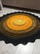 Dywan robiony na szydełku