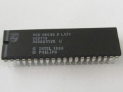 PCF80C49P 80C49  CMOS 8-BIT MICROCONTROLLER PHILIPS