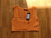 Bralet, crop top, Nasty Gal, rozmiar M