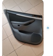 Tapicerka drzwi tył lewe prawe Toyota Avensis T25