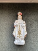 Stara figurka biskwitowa Dzieciątko praskie