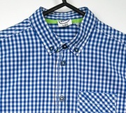 Koszula dla chłopca 140 krata drobna oraz duża, biała długi rękaw 3 sztuki