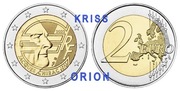 2 Euro 2022 - Francja - Jacques Chirac - Prezydent Francji