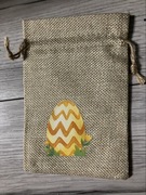 Worek woreczek jutowy Wielkanoc torebka