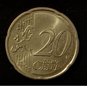 Holandia. 20 eurocentów. 2016.