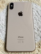 SUPER ZADBANY IPHONE XS MAX GOLD 64GB STAN IGŁA BATERIA 76% ETUI + 2x SZKŁO