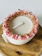 Wianek na głowę suszone kwiaty Romantic ślub