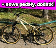 Rower dirt/street/trial Polygon Trid 2024 + ped. Crankbrothers, dodatki