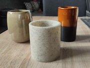 3 wazony wazoniki nowe ceramika 