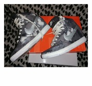 NiKE DUNk SKY Hi sneakersy Półbuty sportowe Na Podwyższeniu / Ukryty koturn
