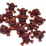 Koraliki w kształcie czaszki