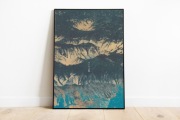 Plakat "mountains 1", format B2