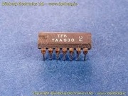 TAA930 wzm.p.cz. FM+DEMODULATOR  _  TELEFUNKEN