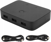 Przełącznik KVM HDMI 2x1 z 3xUSB + 2 kable HDMI – Switch do 2 komputerów