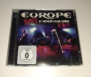 EUROPE  - Live At Sheperd's Bush, London -  CD+DVD