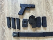 GHK Glock 45 V1 MOS 3 magazynki pas ładownice Idogear kabura Omitac gratisy