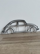 Dekoracja Ścienna Volkswagen Beetle 1200/1300 Sylwetka Samochód Ozdoba 