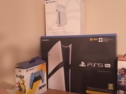 PS5 Pro z napędem + PAKIET GIER + 3 PADY + 2TB + GWARANCJA 22.12.26+PUDEŁKA