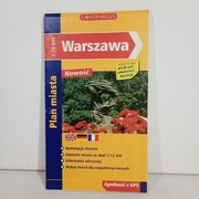 WARSZAWA PLAN MIASTA MAPA 1:26 000 COPERNICUS PPWK