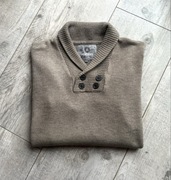 Peacocks piękny męski sweter beż rozmiar L