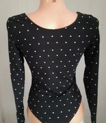 Body w groszki z długim rękawem reserved 38