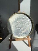 Złota Taca z żywicy epoksydowej