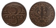 Polska, II RP 5 groszy 1935