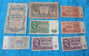 Stare banknoty 1,5,10,25,50 rubli ruble Rosja Radziecka ZSRR 1898,1909