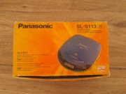 Discman Panasonic SL-S113 Blue       instrukcje pudełko