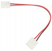 ZŁĄCZKA DO TAŚM LED 10mm Z PRZEWODEM DWUSTRONNA AD-TL-6188/Z-P-Z/1 1szt.