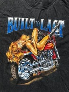 Vintage T-Shirt 90s Biker Motorcycle Built To Last  Streetwear