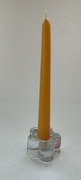 Świeca z wosku pszczelego gładka do świecznika