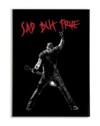 James Hatfield Metallica PLAKAT A3 Vintage - GRATIS