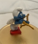 Kolekcjonerska figurka Peyo Schleich 1980, miłosny Smerf