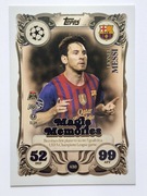 Match Attax 2025/2026 LIONEL MESSI nr.430  MAGIC MEMORIES